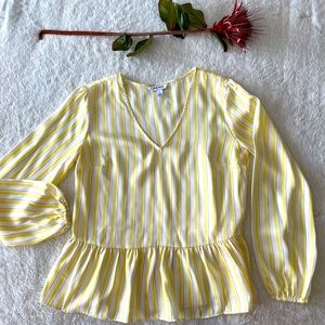 Nine west long sleeve blouse